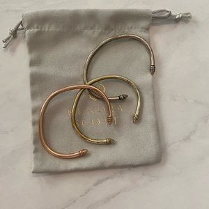 Kendra Scott adjustable Bracelets. Remind me of David Yurman!